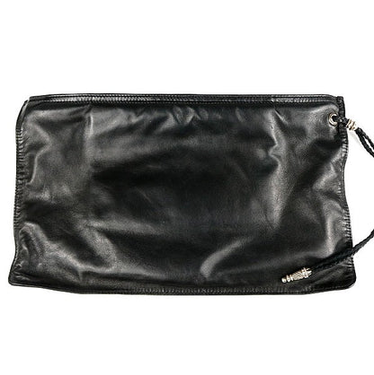 CHROME HEARTS Filigree Plus Leather Bag Black Size ONE SIZE