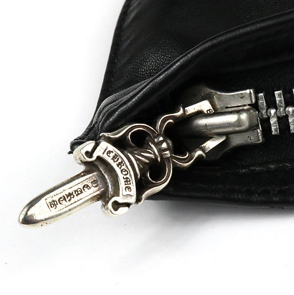 CHROME HEARTS Filigree Plus Leather Bag Black Size ONE SIZE