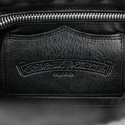 CHROME HEARTS Filigree Plus Leather Bag Black Size ONE SIZE