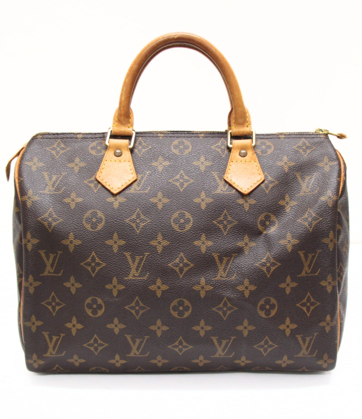 Louis Vuitton Speedy 30 Monogram Bag Brown Size ONE SIZE