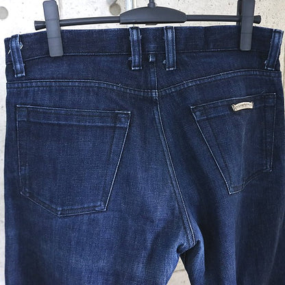 CHROME HEARTS Cross Button Horseshoe Denim Jeans Size 36