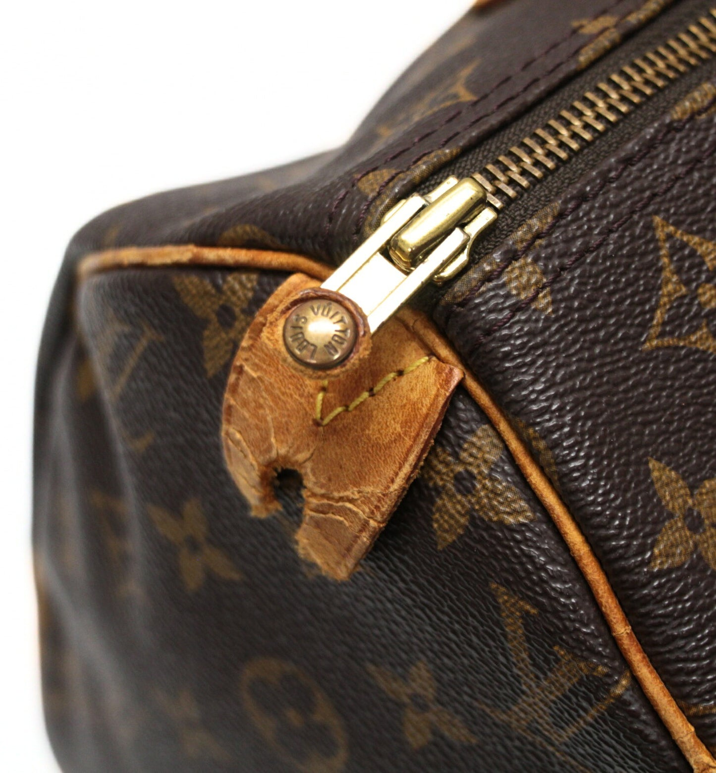 Louis Vuitton Speedy 30 Monogram Bag Brown Size ONE SIZE