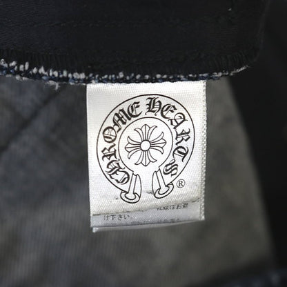 CHROME HEARTS Cross Button Horseshoe Denim Jeans Size 36