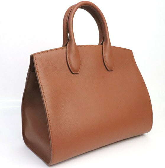 Salvatore Ferragamo Studio Leather Bag Brown Size ONE SIZE
