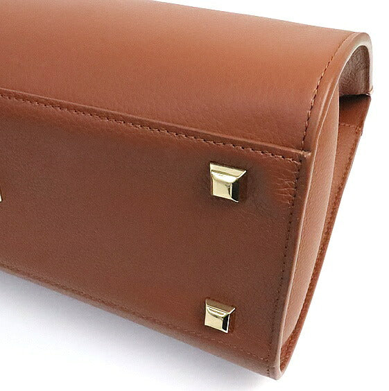 Salvatore Ferragamo Studio Leather Bag Brown Size ONE SIZE