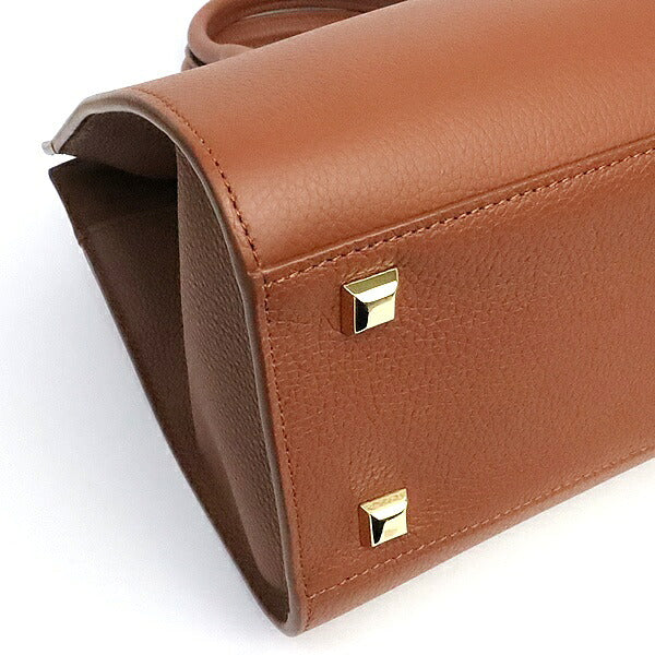 Salvatore Ferragamo Studio Leather Bag Brown Size ONE SIZE