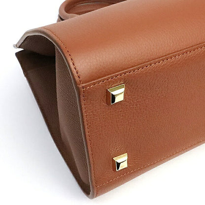 Salvatore Ferragamo Studio Leather Bag Brown Size ONE SIZE