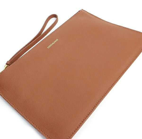 Salvatore Ferragamo Studio Leather Bag Brown Size ONE SIZE