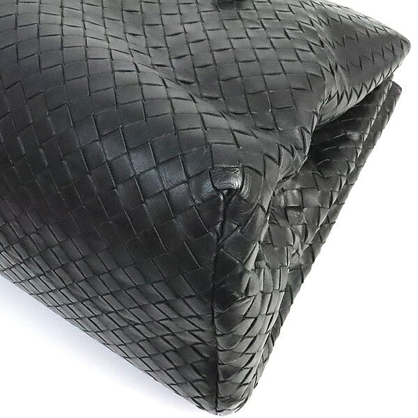 BOTTEGA VENETA Intrecciato Roma Bag Black Size ONE SIZE