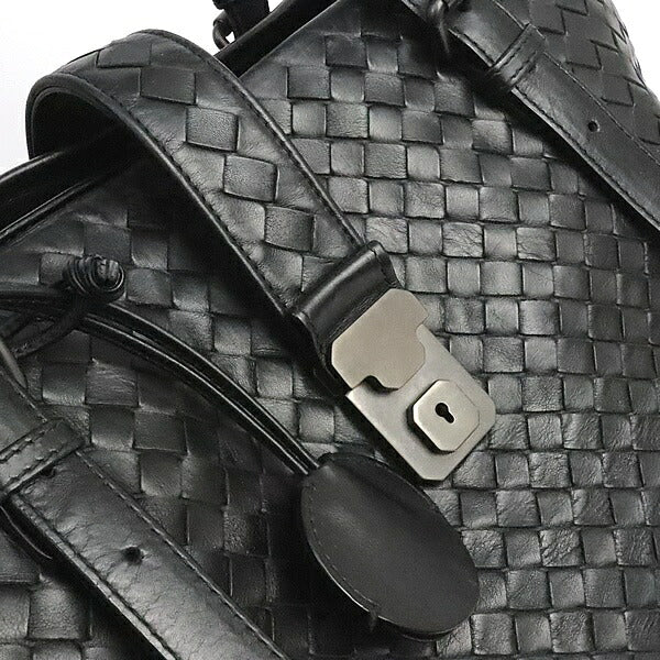BOTTEGA VENETA Intrecciato Roma Bag Black Size ONE SIZE