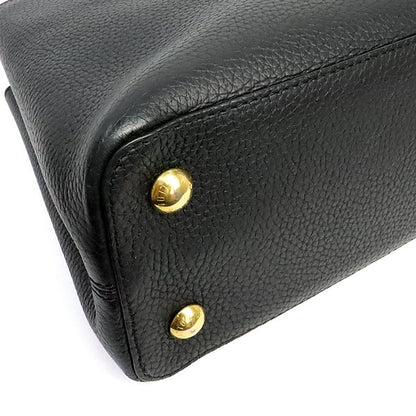 Louis Vuitton Capucines MM 2-Way Bag Black Size ONE SIZE