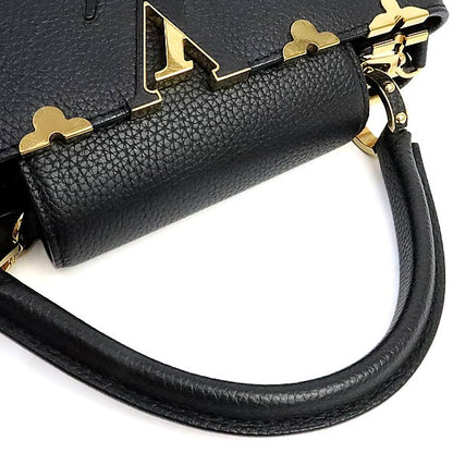 Louis Vuitton Capucines MM 2-Way Bag Black Size ONE SIZE
