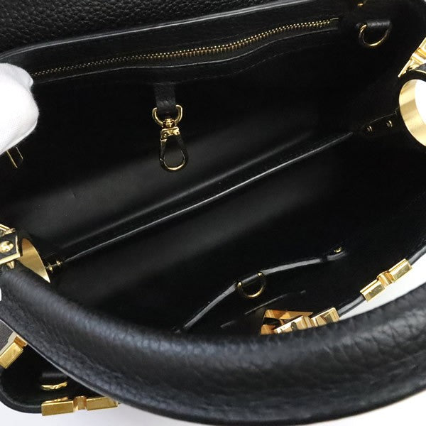 Louis Vuitton Capucines MM 2-Way Bag Black Size ONE SIZE