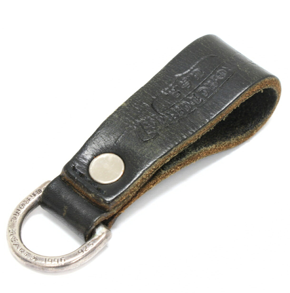 CHROME HEARTS Cross Button D-Ring Belt Loop Size ONE SIZE