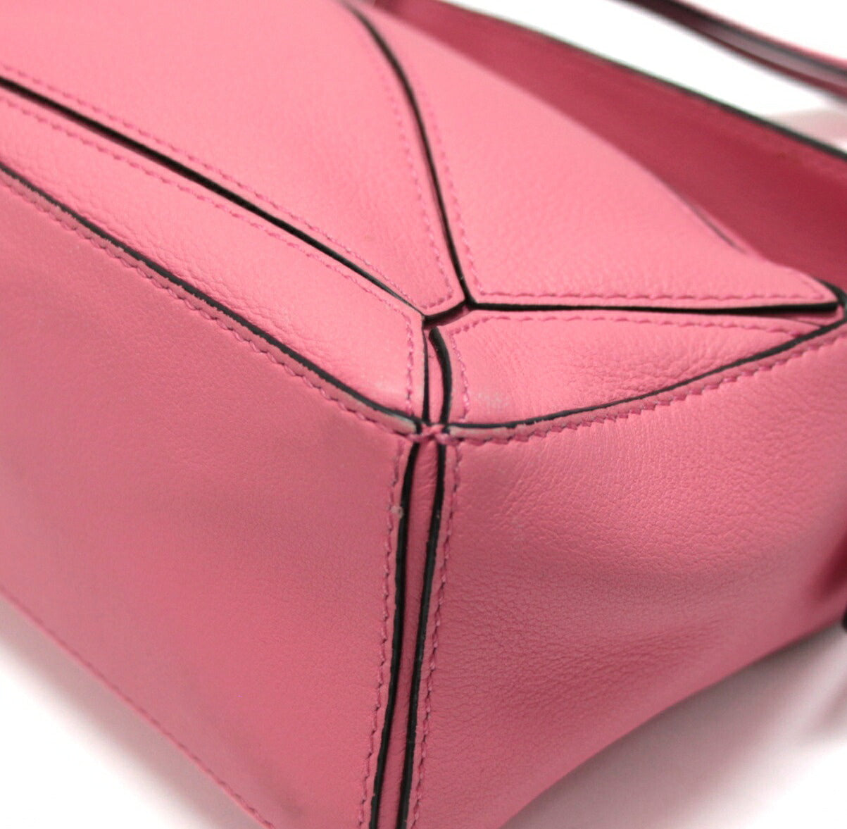 LOEWE Puzzle Bag Mini Leather 2WAY Bag Pink Size ONE SIZE