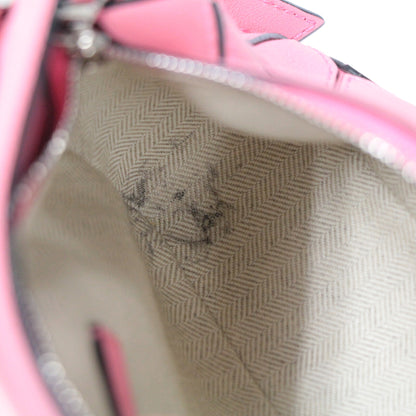 LOEWE Puzzle Bag Mini Leather 2WAY Bag Pink Size ONE SIZE