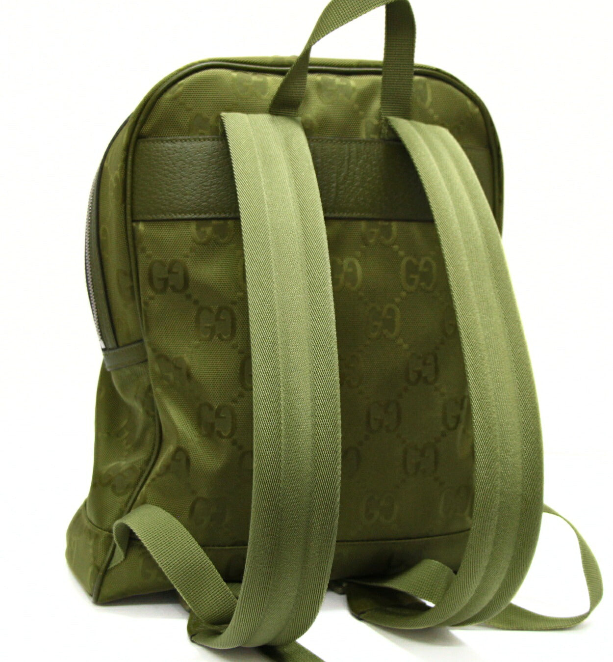 GUCCI Off the Grid Nylon Backpack Green Size ONE SIZE