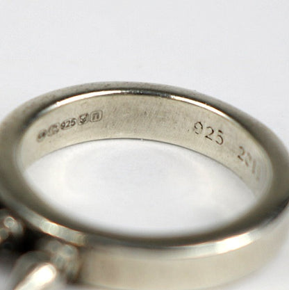 CHROME HEARTS Baby Bell Spike SV925 Ring Size ONE SIZE