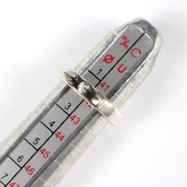 CHROME HEARTS Baby Bell Spike SV925 Ring Size ONE SIZE