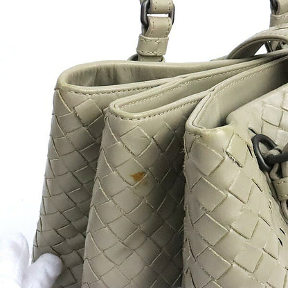BOTTEGA VENETA Small Roma Bag Beige Size ONE SIZE