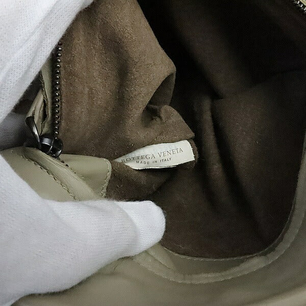 BOTTEGA VENETA Small Roma Bag Beige Size ONE SIZE