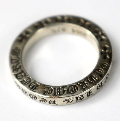 CHROME HEARTS Las Vegas 3mm Spacer SV925 Ring Size ONE SIZE