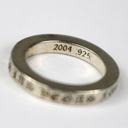 CHROME HEARTS Las Vegas 3mm Spacer SV925 Ring Size ONE SIZE