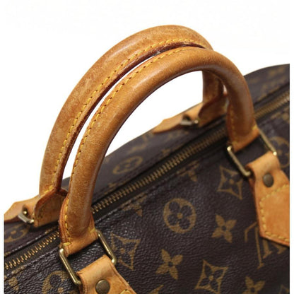 Louis Vuitton Monogram Speedy 30 Handbag Size ONE SIZE