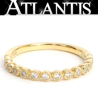 Ponte Vecchio K18YG Diamond Marriage Ring Gold Size ONE SIZE