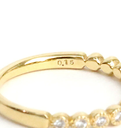 Ponte Vecchio K18YG Diamond Marriage Ring Gold Size ONE SIZE