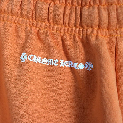 CHROME HEARTS PPO BUILD Orange Sweatpants Size S