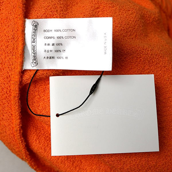 CHROME HEARTS PPO BUILD Orange Sweatpants Size S