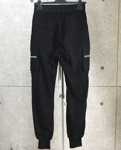 RICK OWENS Mastodon Cargo Pants Black Size 48