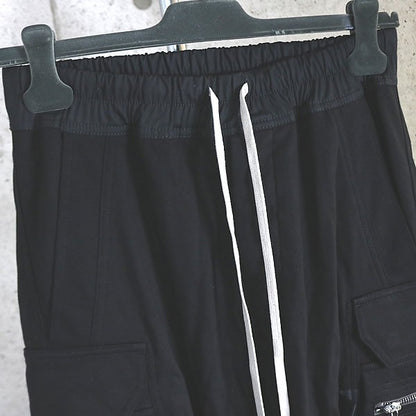 RICK OWENS Mastodon Cargo Pants Black Size 48