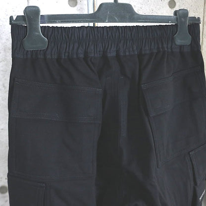 RICK OWENS Mastodon Cargo Pants Black Size 48