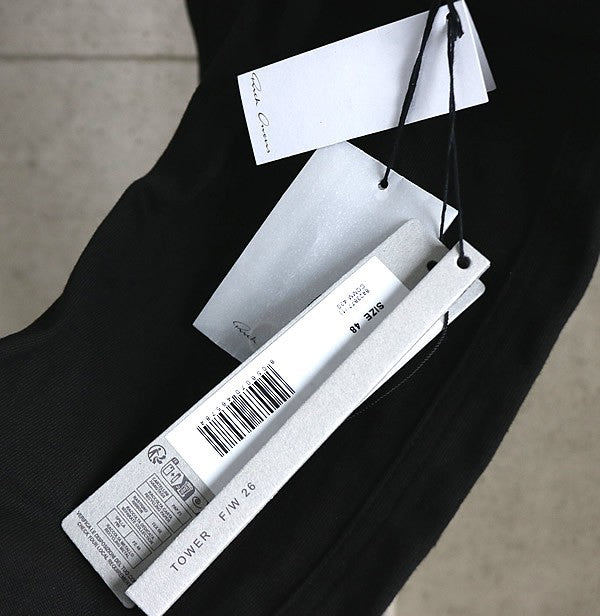 RICK OWENS Mastodon Cargo Pants Black Size 48