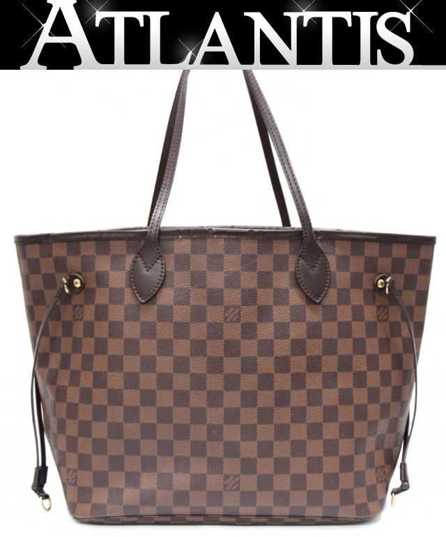 Louis Vuitton Damier Neverfull MM Tote Bag Size ONE SIZE