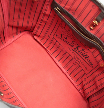Louis Vuitton Damier Neverfull MM Tote Bag Size ONE SIZE