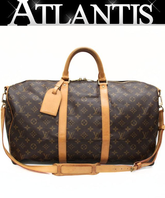Louis Vuitton Monogram Keepall 50 Bag Size ONE SIZE