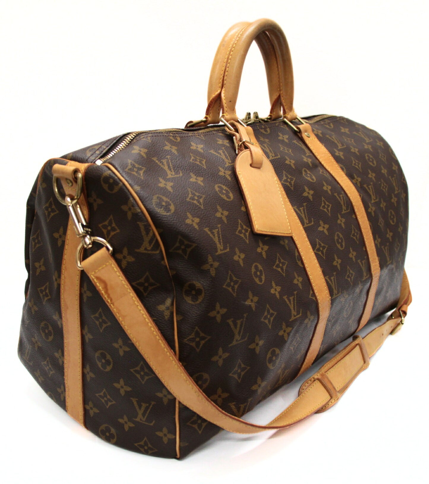 Louis Vuitton Monogram Keepall 50 Bag Size ONE SIZE