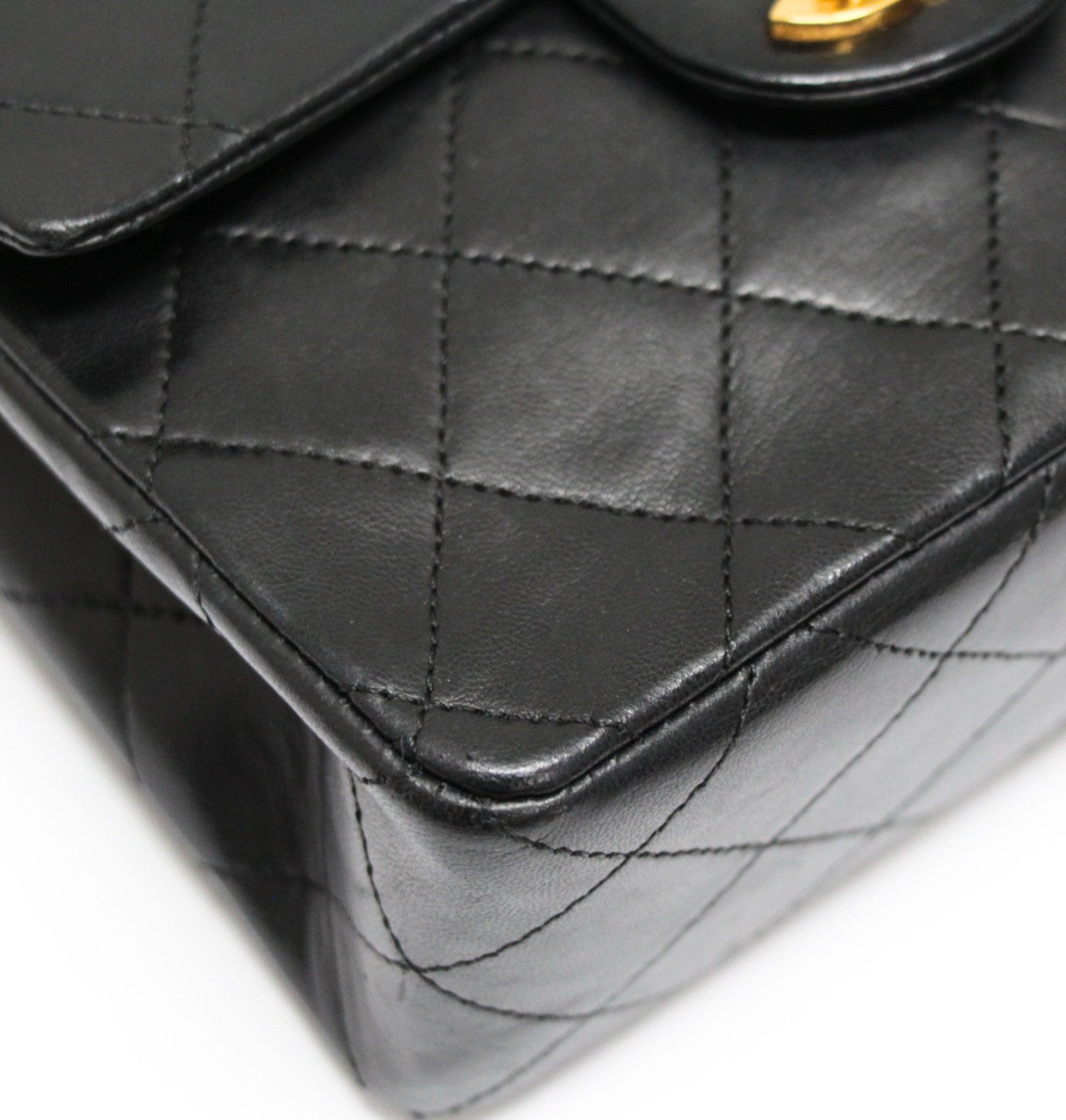 CHANEL Mini Matelasse 17 Lambskin Bag Black Size ONE SIZE