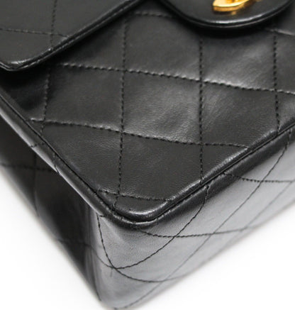 CHANEL Mini Matelasse 17 Lambskin Bag Black Size ONE SIZE