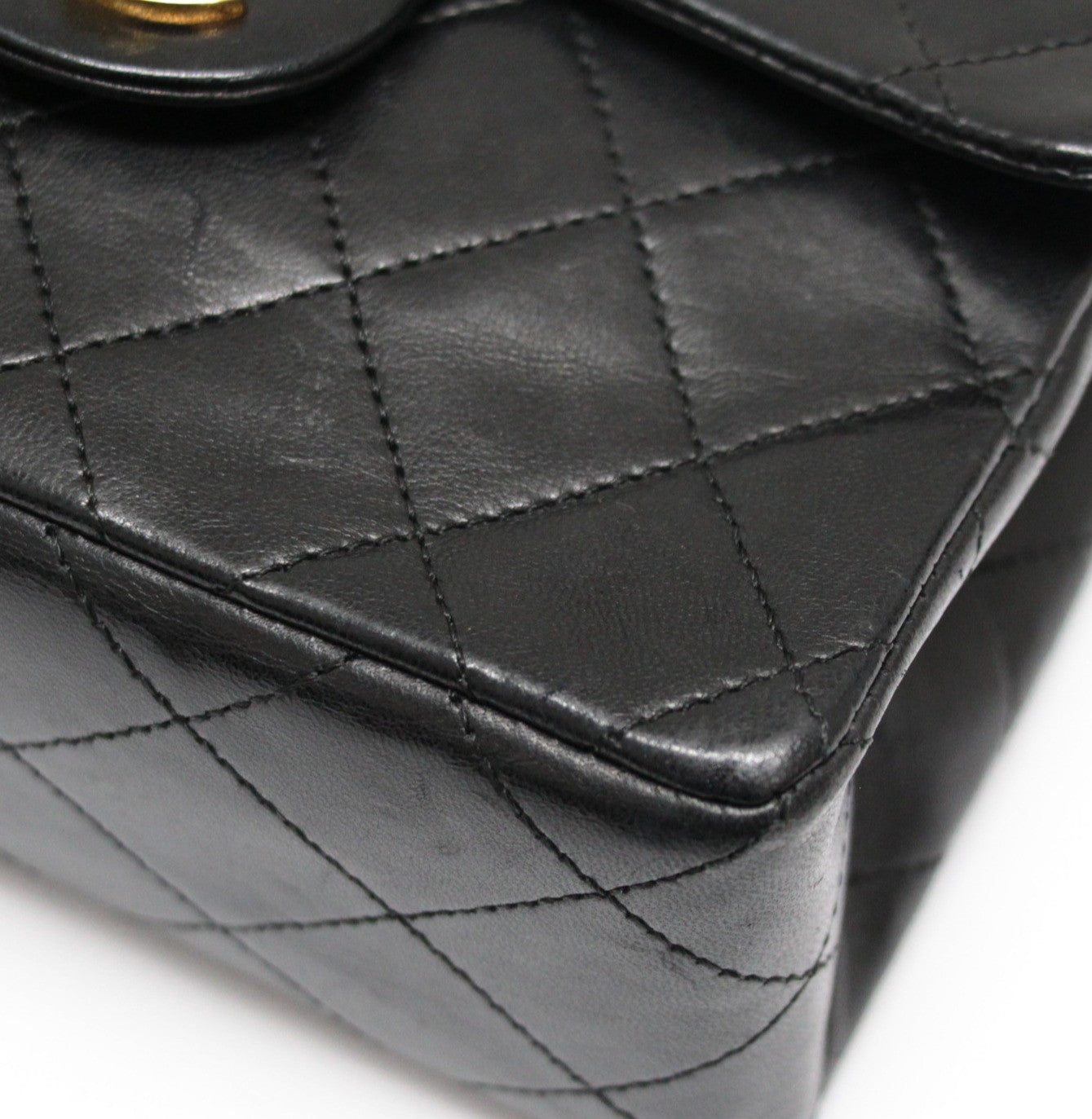 CHANEL Mini Matelasse 17 Lambskin Bag Black Size ONE SIZE