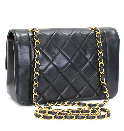 CHANEL Diana 22 Matelasse Lambskin Bag Black Size ONE SIZE