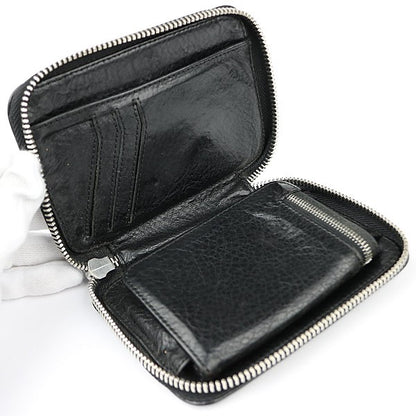CHROME HEARTS Baby Bank Robber 3 Wallet Black Size ONE SIZE
