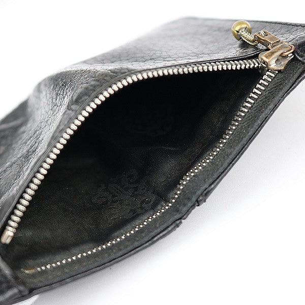 CHROME HEARTS Baby Bank Robber 3 Wallet Black Size ONE SIZE