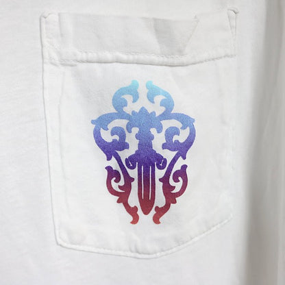 CHROME HEARTS Vine Dagger Print T-Shirt White Size XL
