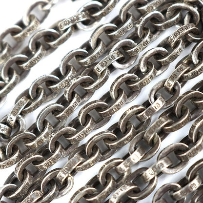 CHROME HEARTS Paper Chain 24" SV925 Necklace Size ONE Silver