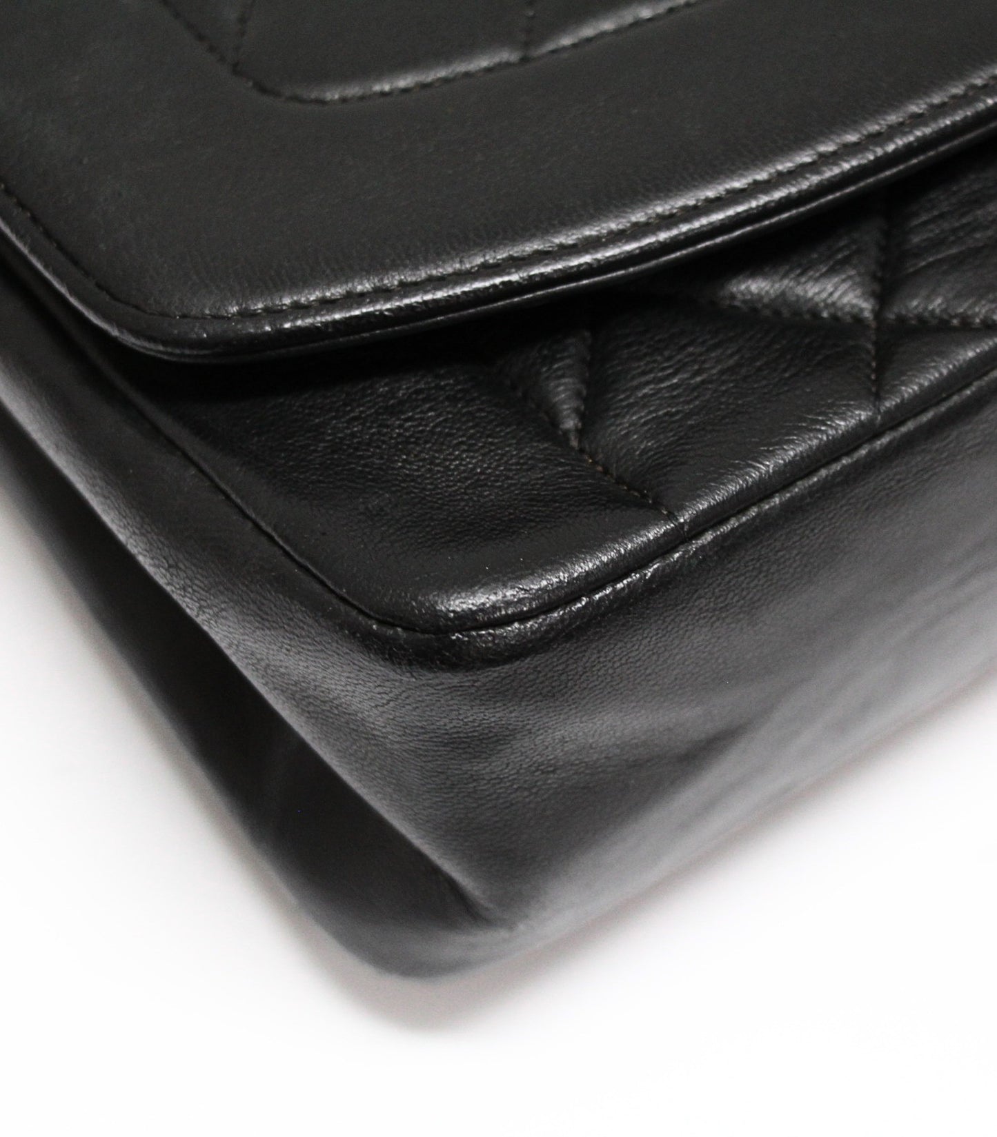 CHANEL Diana 25 Matelasse Lambskin Bag Black Size ONE SIZE