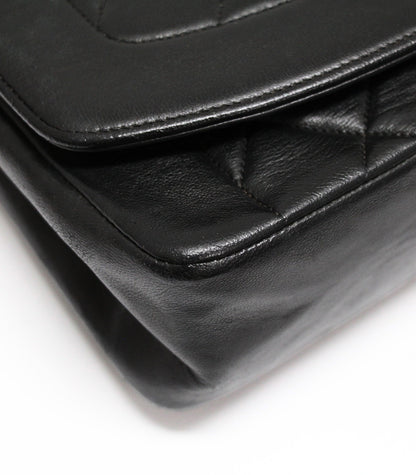 CHANEL Diana 25 Matelasse Lambskin Bag Black Size ONE SIZE
